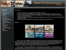 Tablet Screenshot of middleparkhistory.org